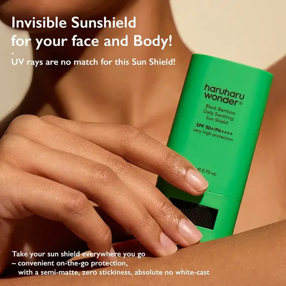Haruharu wonder Black Bamboo Daily Soothing Sun Shield 20g