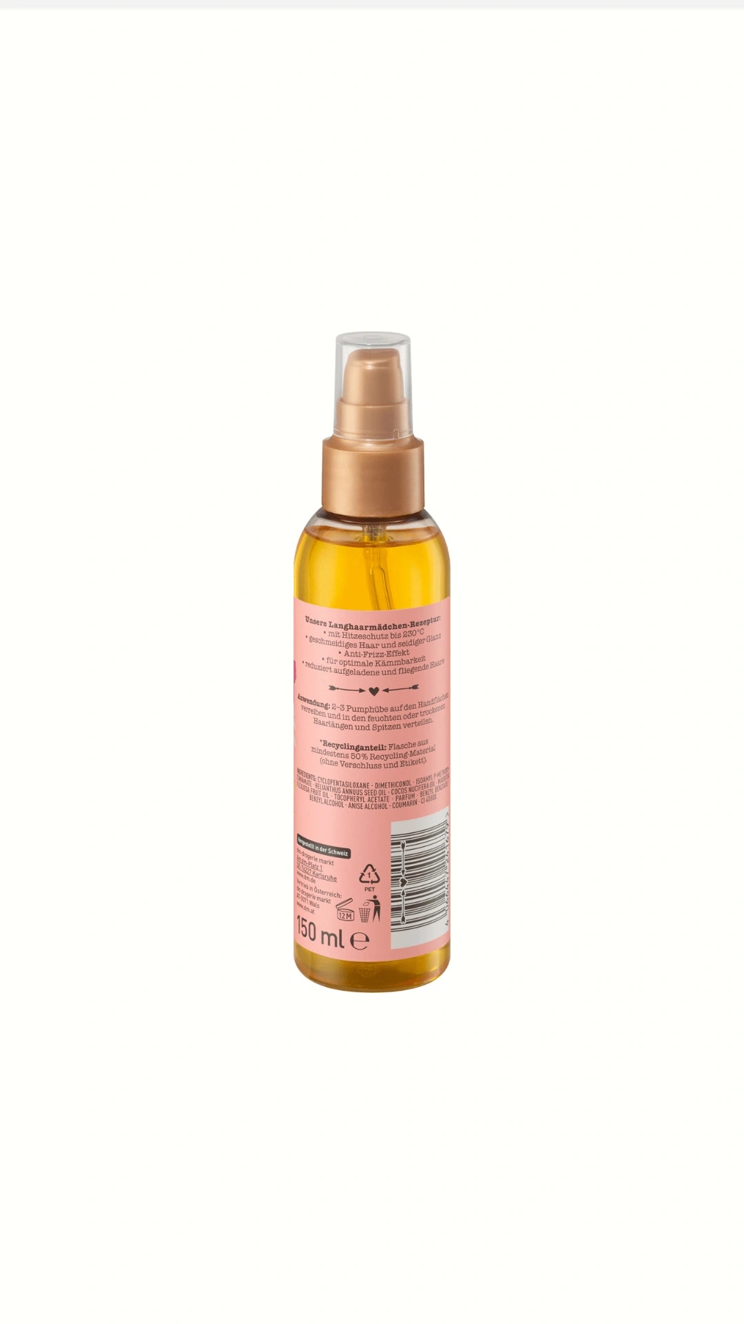 Langhaar Mädchen Longhair girl Hair oil Intense Repair, 150 ml