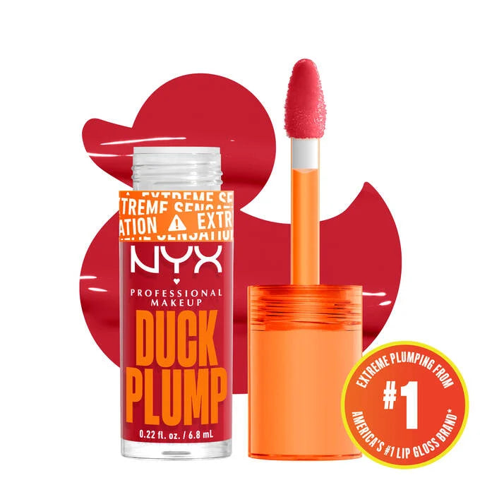 NYX DUCK PLUMP HIGH PIGMENT PLUMPING LIP GLOSS (Cherry spice)