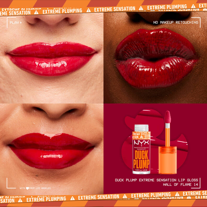 NYX DUCK PLUMP HIGH PIGMENT PLUMPING LIP GLOSS (Hall Of Fame)