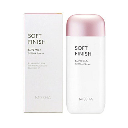 Missha All Around Safe Block Soft Finish Sun Milk SPF50+ PA+++ – 70ml