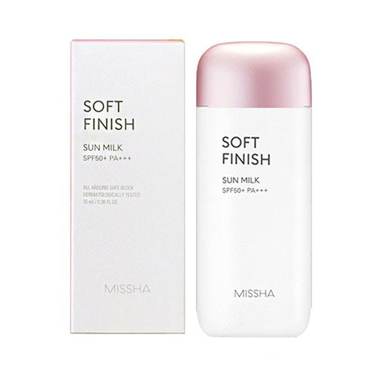 Missha All Around Safe Block Soft Finish Sun Milk SPF50+ PA+++ – 70ml
