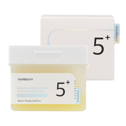 Numbuzin No.5 Vitamin-Niacinamide Concentrated Pad (70Pads)