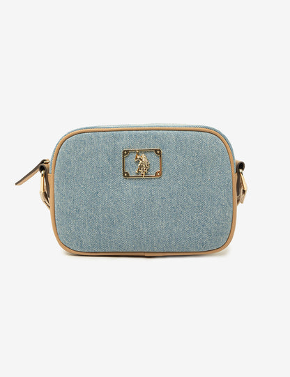 US.POLO DENIM CROSSBODY BAG Medium wash