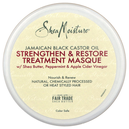 Shea moisture Jamaican Black Castor Oil, Strengthen & Restore Treatment Masque (326 g)