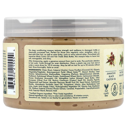 Shea moisture Jamaican Black Castor Oil, Strengthen & Restore Treatment Masque (326 g)