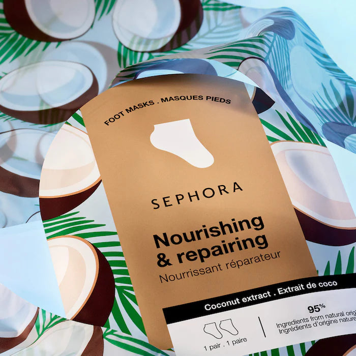 SEPHORA COLLECTION 
Nourishing Foot Mask in Coconut