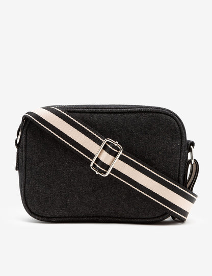 US.POLO DENIM CROSSBODY BAG Black