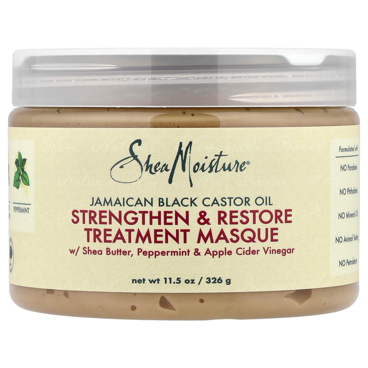 Shea moisture Jamaican Black Castor Oil, Strengthen & Restore Treatment Masque (326 g)
