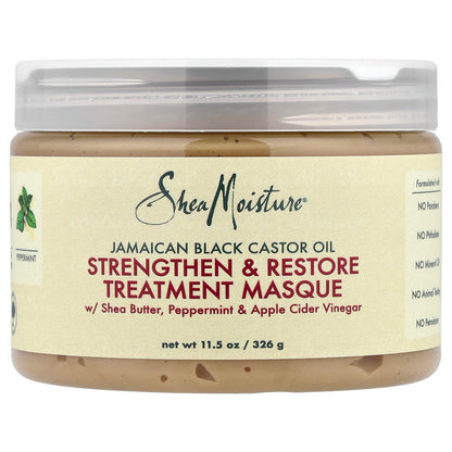 Shea moisture Jamaican Black Castor Oil, Strengthen & Restore Treatment Masque (326 g)