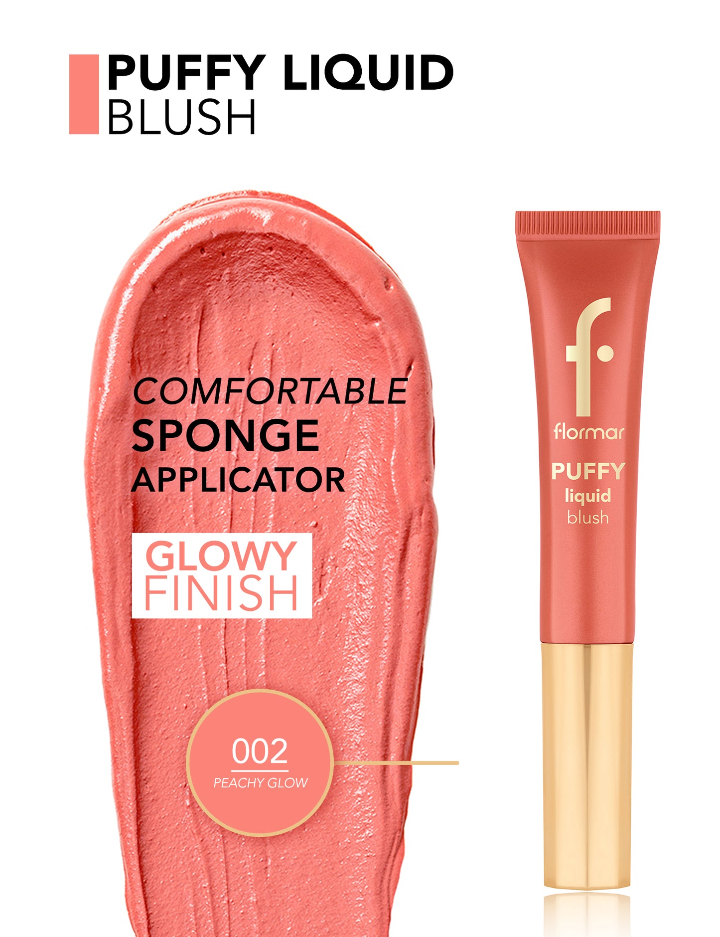 Flormar Puffy Liquid Luminous Finish Liquid Contour