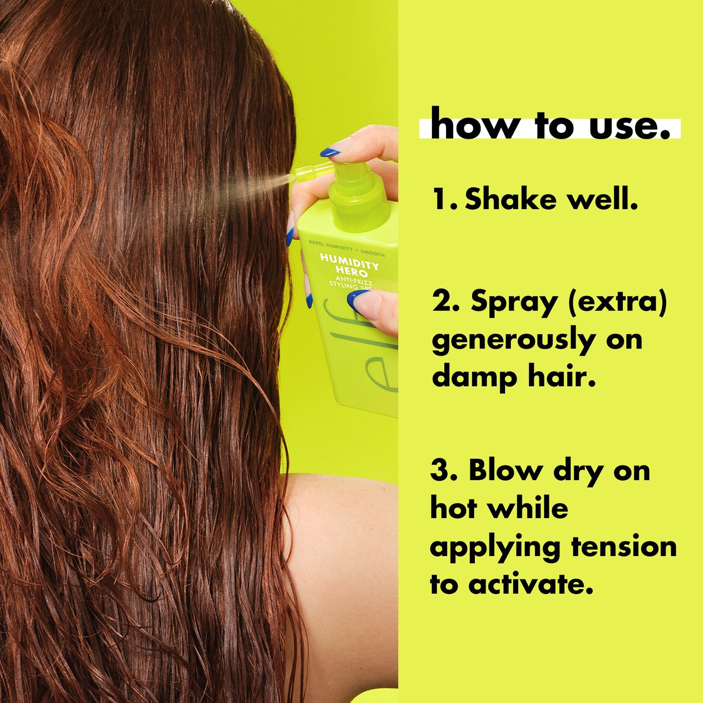 Elf Humidity Hero Anti-Frizz Styling Spray