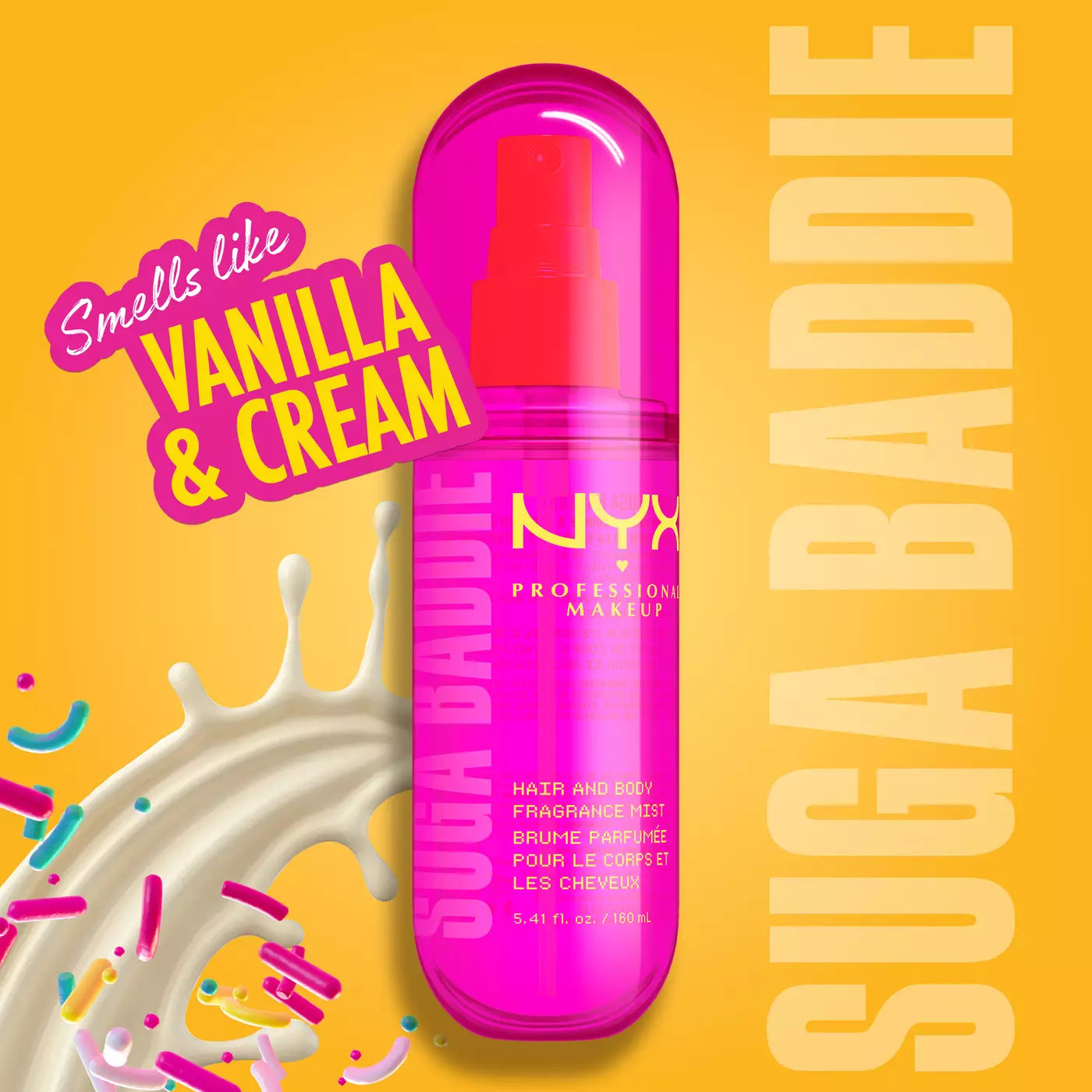 Nyx Suga Baddie Hair & Body Fragrance Mist
