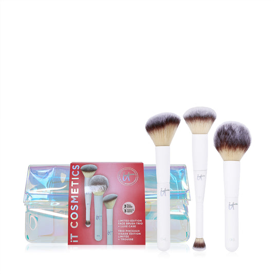 IT Cosmetics
Limited Edition Unwrap Your Creativity Makeup Brush Set + Makeup Case - 4 pcs