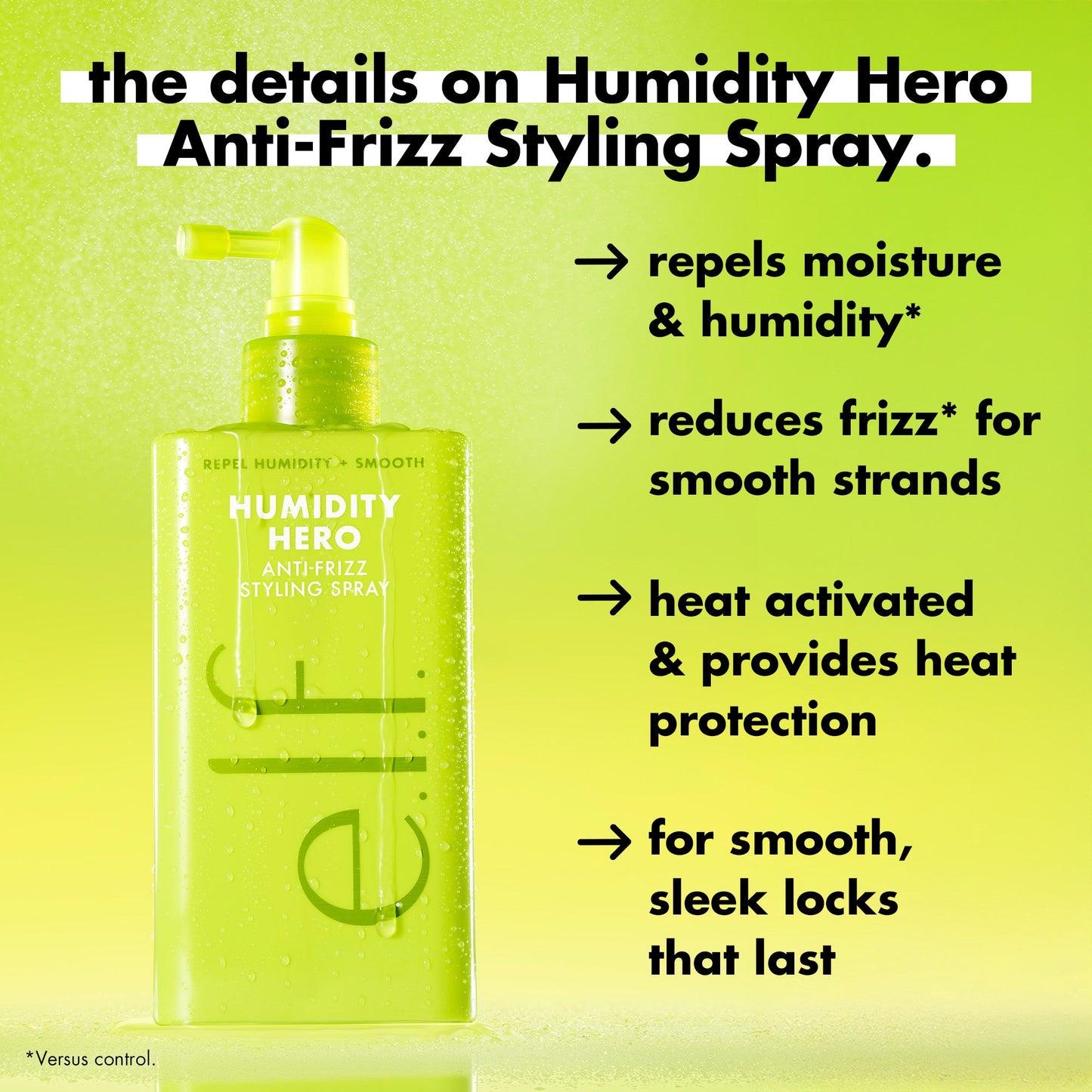 Elf Humidity Hero Anti-Frizz Styling Spray