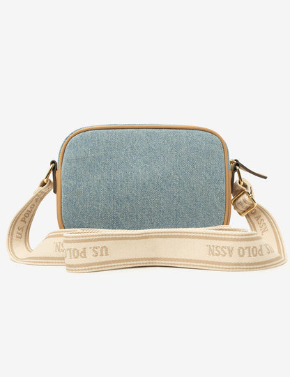 US.POLO DENIM CROSSBODY BAG Medium wash