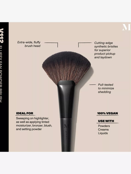 MORPHE
V112 Fluffy Fan powder brush