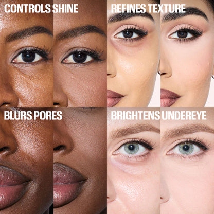 HUDA BEAUTY 
Easy Bake Airbrush Matte Pressed Setting Powder