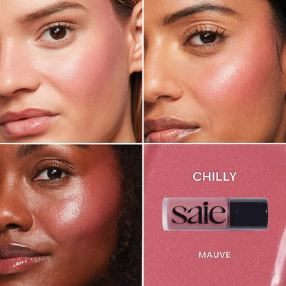Saie Dew Blush Blendable Liquid Blush (Chilly)