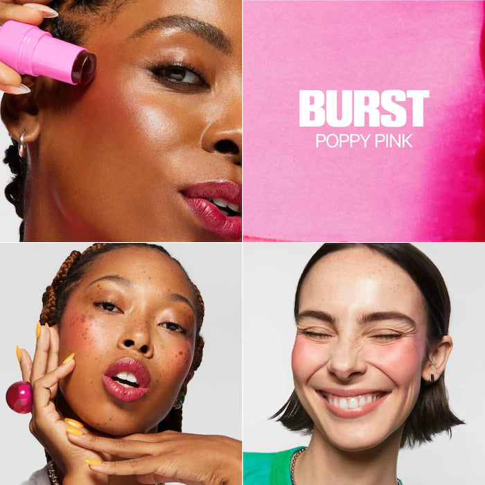 MILK MAKEUP Cooling Water Jelly Tint Lip + Cheek Blush Stain (Burst)