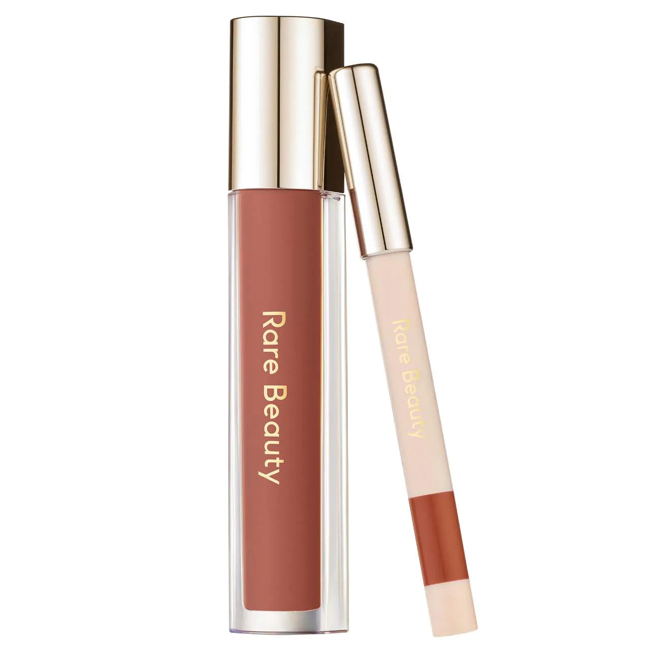 Rare Beauty by Selena Gomez Nice & Neutral Lip Gloss and Liner Duo