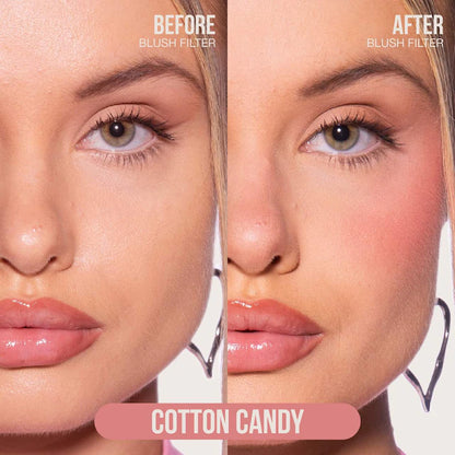 HUDA BEAUTY Blush Filter Soft Glow Liquid Blush ( cotton candy)
