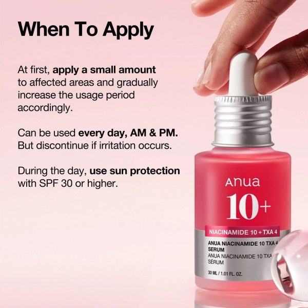 Anua NIACINAMIDE 10%+TXA 4% DARK SPOT CORRECTING SERUM