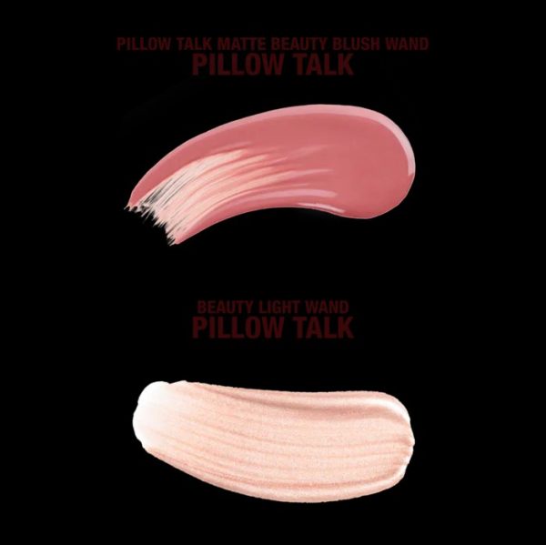 Charlotte Tilbury
Mini Pillow Talk Blush and Glow Beauty Highlighter Wand Set