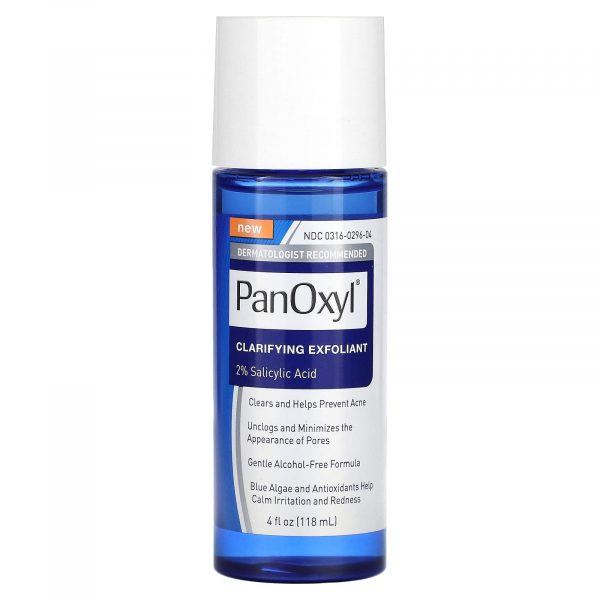 PanOxyl
Clarifying Exfoliant, 2% Salicylic Acid (118 ml)