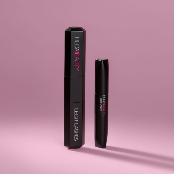 Huda Beauty LEGIT LASHES Double-Ended Volumizing and Lengthening Mascara Mini