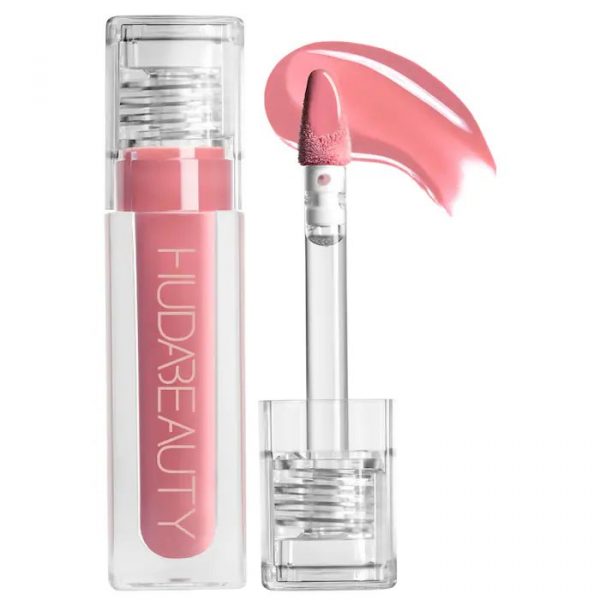 HUDA BEAUTY
Faux Filler Shiny Non-Sticky Lip Gloss (Sugar baby)