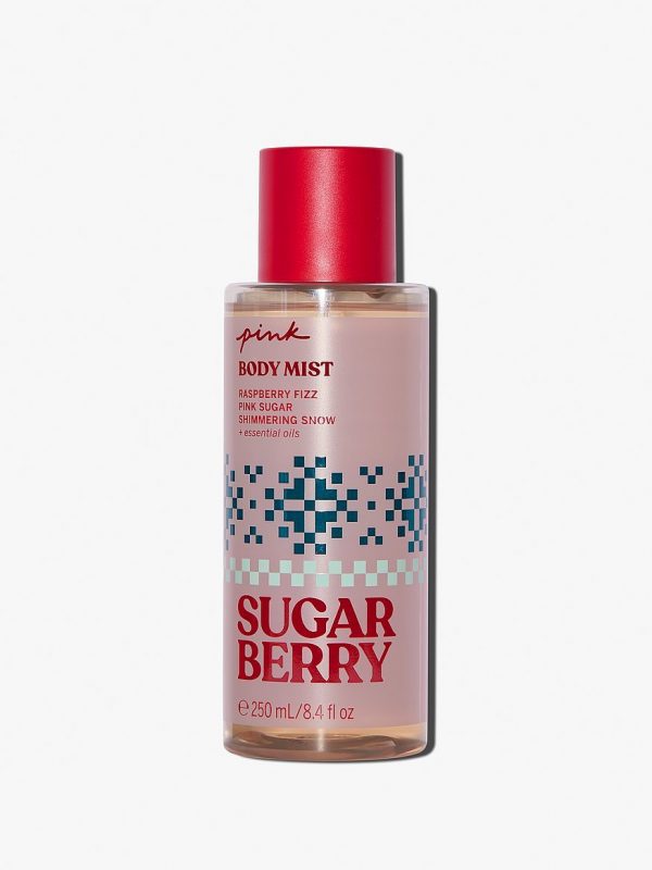 PINK I WANT COZY Sugar Berry Body Mist "US version"