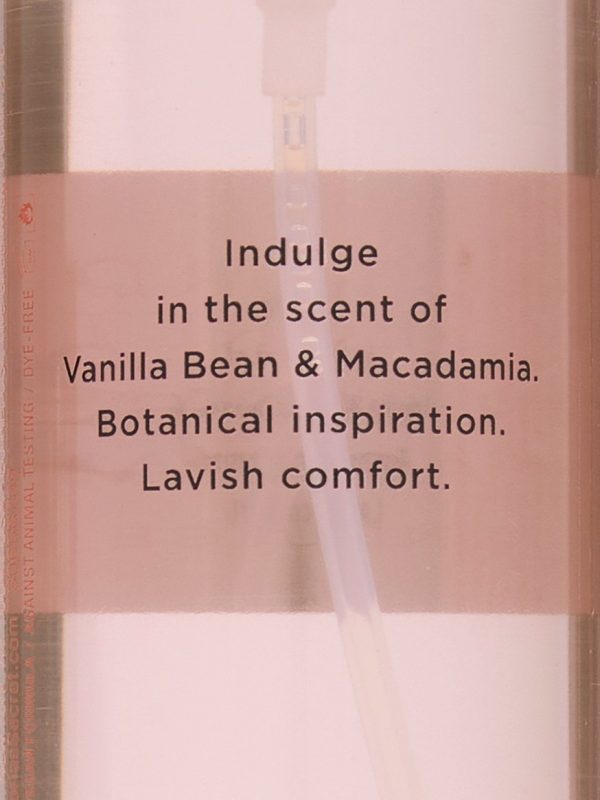 Victoria's secret vanilla beans and macadamia Fragrance Mist 
"US version"