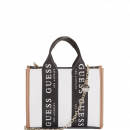Guess Logo-Tape Mini Tote Crossbody