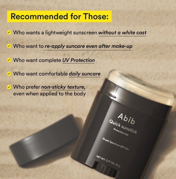 Abib Quick sunstick
Protection bar