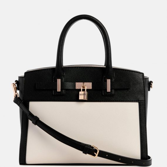 Guess bartleson satchel off-white