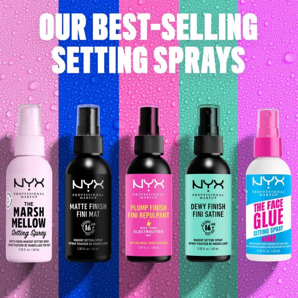Nyx face glue setting spray