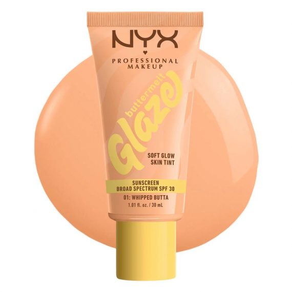Nyx BUTTERMELT GLAZE SOFT GLOW SKIN TINT SPF 30 (01 whipped butta)