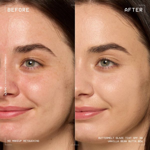 Nyx BUTTERMELT GLAZE SOFT GLOW SKIN TINT SPF 30 (02 Vanilla Bean Butta)