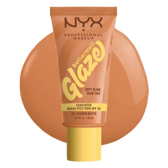 Nyx BUTTERMELT GLAZE SOFT GLOW SKIN TINT SPF 30 (03 Cashew Butta)