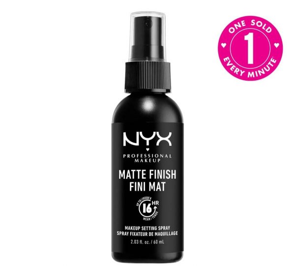 Makeup Setting Spray - Matte
Long-Lasting Matte Finish Setting Spray