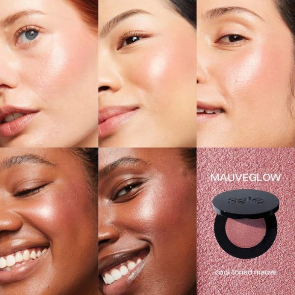 Saie Glow Sculpt Multi-Use Cream Highlighting Blush (Mauveglow)