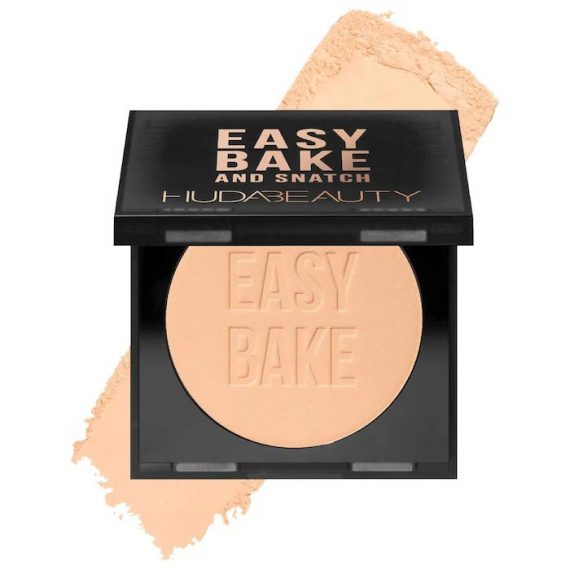 HUDA BEAUTY Easy Bake and Snatch Pressed Brightening and Setting Powder (peach pie)