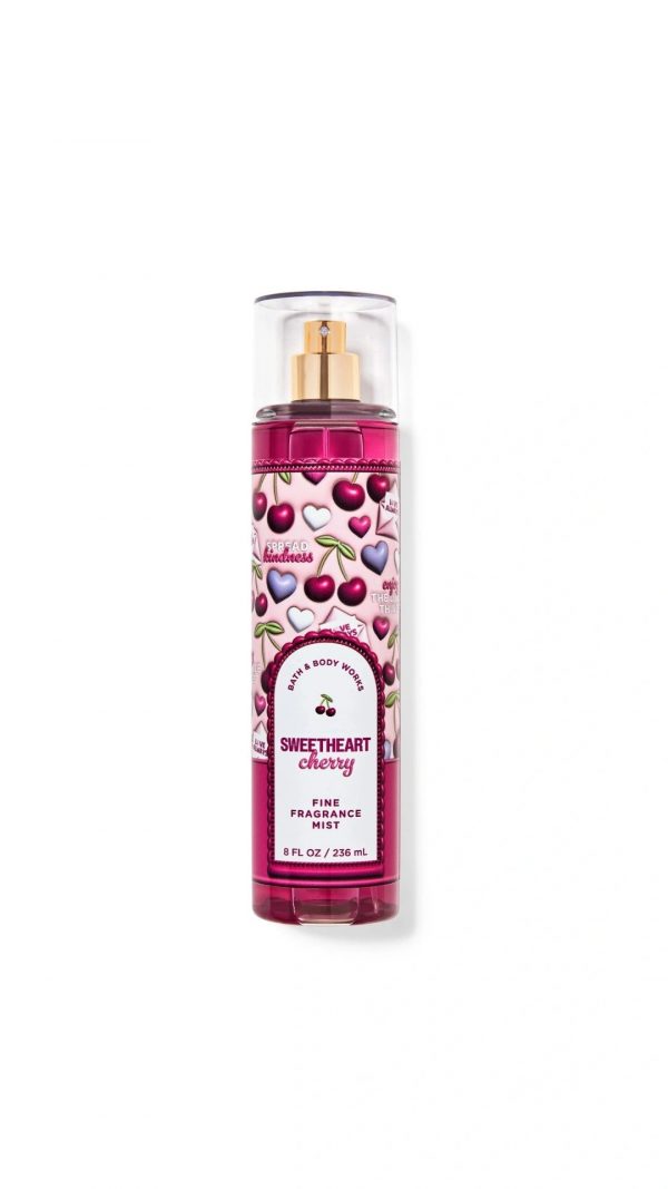 Bath and Body Sweetheart Cherry Fine Fragrance Mist