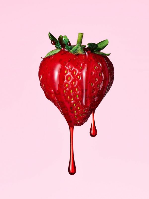 Pink Juicy Strawberry Body Lotion 355mL
