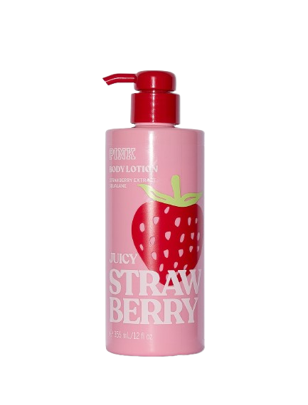 Pink Juicy Strawberry Body Lotion 355mL