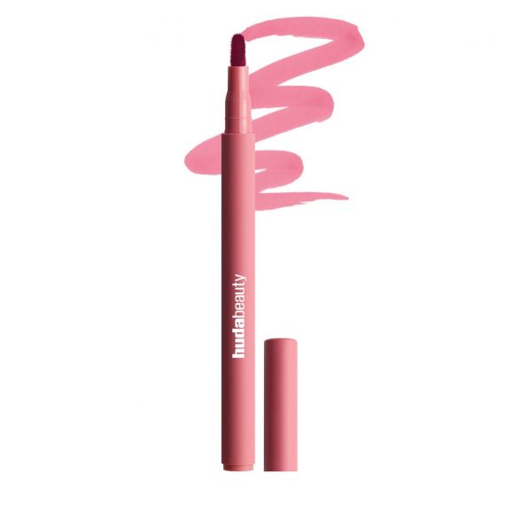 Huda Beauty Lip Contour Lip Stain For 12-Hour Wear (Rosewood)
