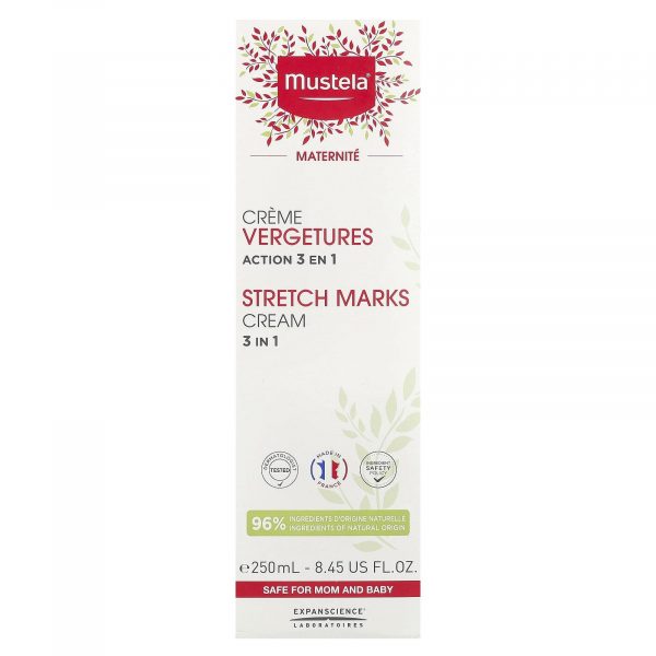MustelaStretch Marks Cream 3 in 1, (250 ml)