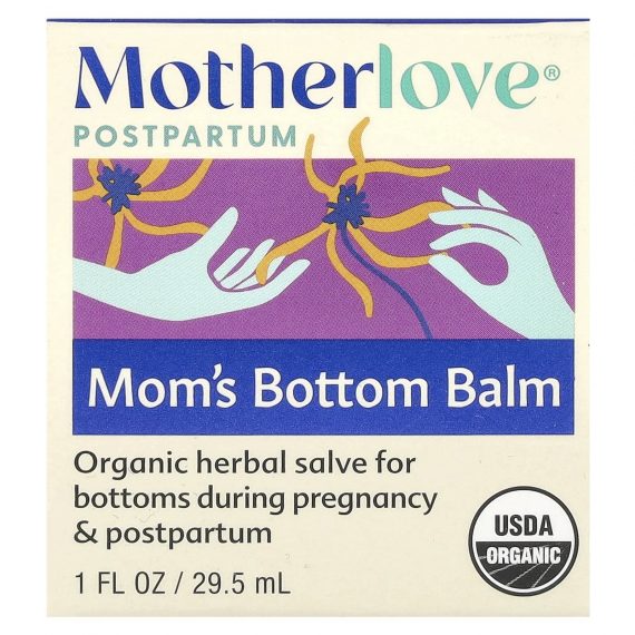 Motherlove Postpartum, Mom's Bottom Balm (29.5 ml)