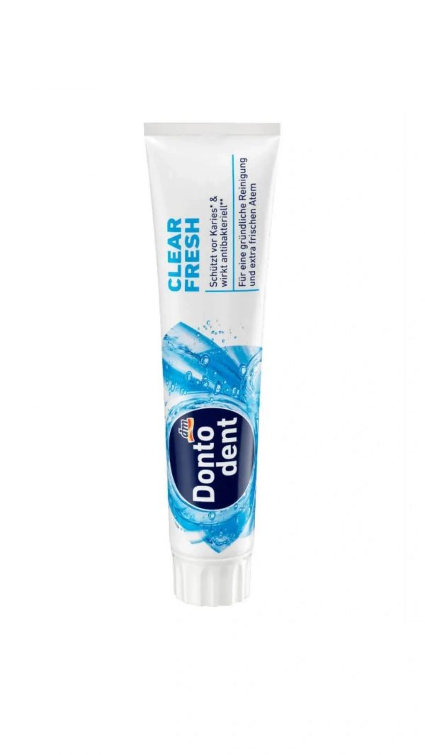 Dontodent Clear Fresh toothpaste, 125 ml